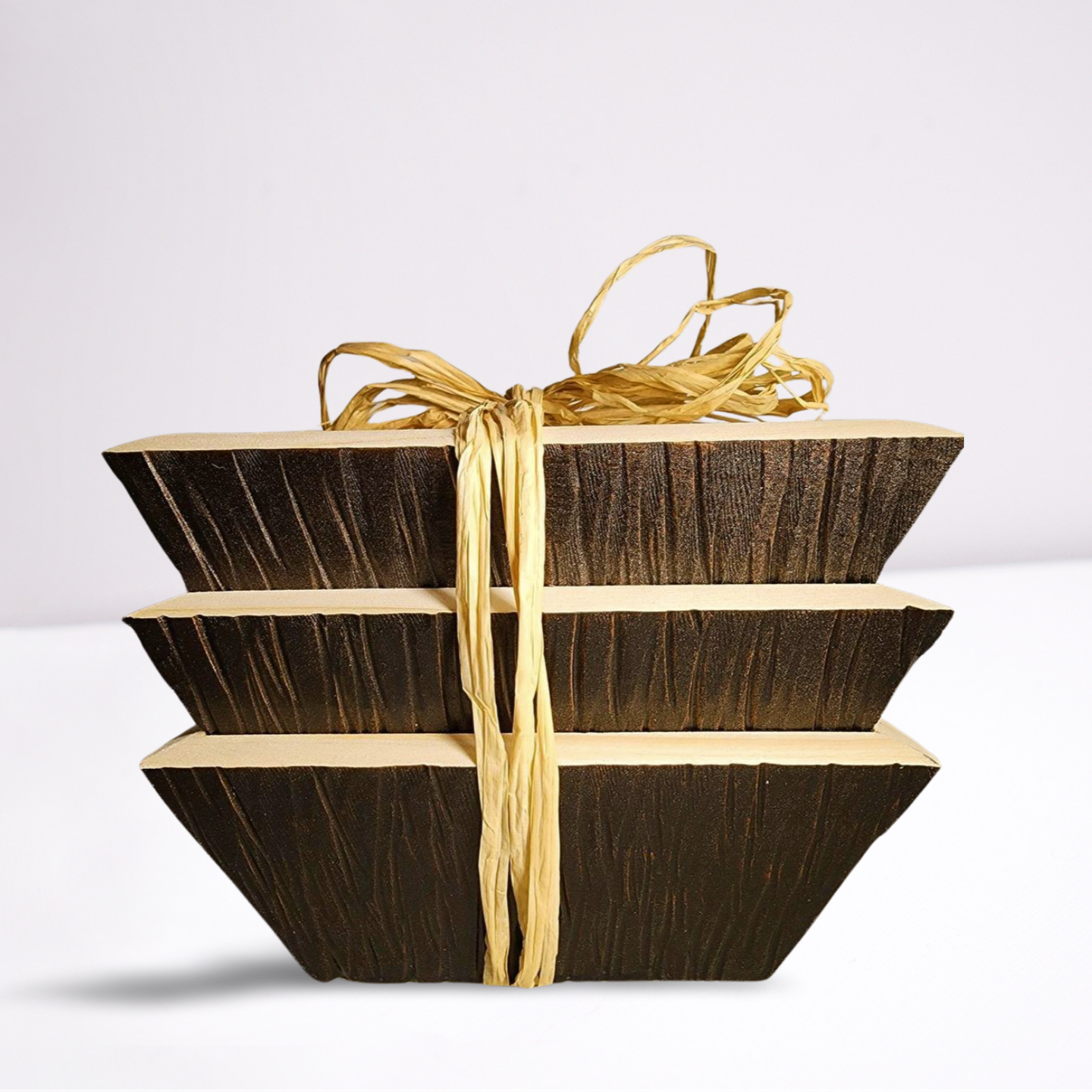 Square Stacking Bowls Oil Rubbed Bronze Set of 3 (three) **FREE SHIPPING**